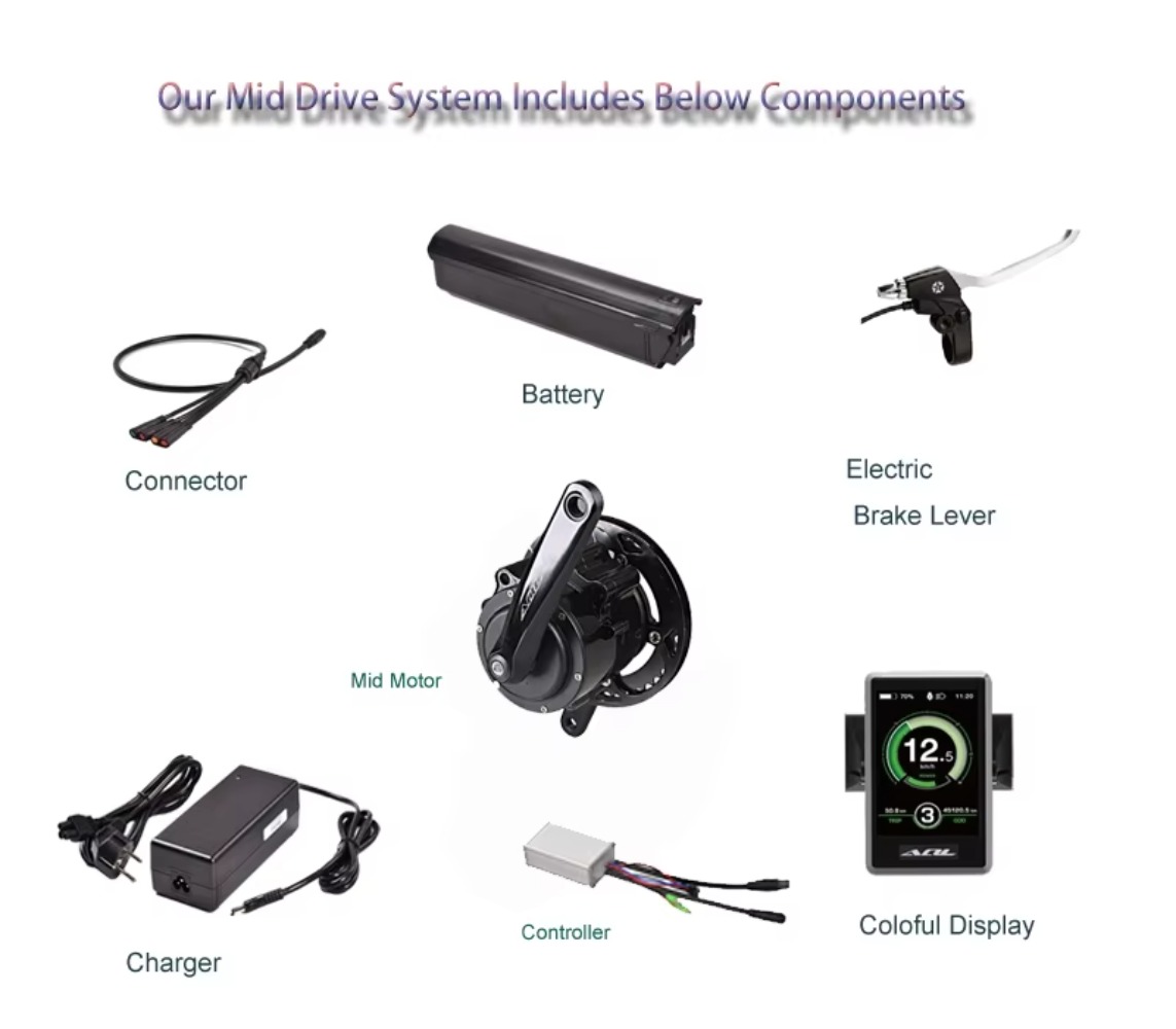 Torque Sensor E Bike Mid Drive - огляд і ціна Torque Sensor Mid Drive Motor Kit